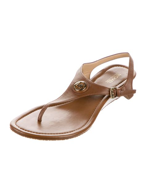 michael kors fur sandals|michael kors sandals on sale.